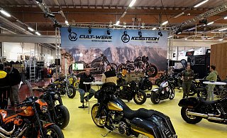 Die faszinierende Welt der veredelten Motorräder ist mit der Custombike-Show wieder Anfang Dezember im Messezentrum zu erleben. - Thomas Reineke Die faszinierende Welt der veredelten Motorräder ist mit der Custombike-Show wieder Anfang Dezember im Messezentrum zu erleben. - Thomas Reineke