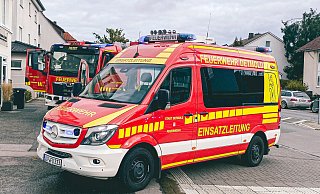 Die Feuerwehr ist zu einem Brand in der Friedrich-Ebert-Straße gerufen worden. - Jens Kölker/Feuerwehr Detmold