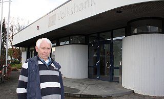Manfred Heetjans bedauert die Schließung der Filiale. - Nico Düllmann Manfred Heetjans bedauert die Schließung der Filiale. - Nico Düllmann