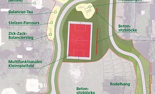Kleinspielfeld mit zusätzlichen Bewegungsangeboten: Nach drei Jahren Vorbereitung hat der Rat das für Heiden geplante Projekt zu den Akten gelegt. - Stadt Lage Kleinspielfeld mit zusätzlichen Bewegungsangeboten: Nach drei Jahren Vorbereitung hat der Rat das für Heiden geplante Projekt zu den Akten gelegt. - Stadt Lage