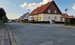 In der Tannengrunder Straße und der Saarstraße (rechts) wird der Kanal neu gemacht. - Nadine Uphoff