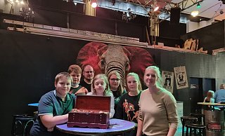 Im Escape Room Hannover haben die Kalletaler den Inka-Schatz gesucht. - KJK-Verein