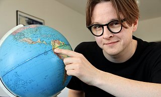 Der Salzufler Christopher Schwer freut sich auf den Austausch in Ecuador auf der anderen Seite der Erdkugel.  - Heidi Stork
