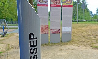 Am Langenbrücker Tor in Lemgo gibt es einen Trinkwasserspender. In Lage haben die Grünen das Thema ins Gespräch gebracht. - Nicole Ellerbrake