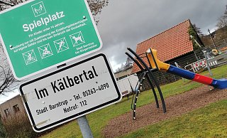 Der Spielplatz "Im Kälbertal". - Sylvia Frevert