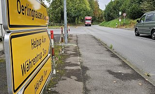 Wer von Währentrup nach Hörste fährt, muss auf der Stapelager Straße runter vom Gas. Es gilt Tempo 30. Im Gespräch ist, auf der anderen Ortseingangsseite an der Kreisstraße ebenfalls Tempo 30 anzuordnen. - Astrid Sewing