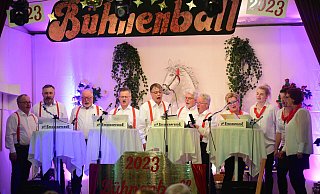 Die „Steckenpferde“ sind schon seit 45 Jahren im Programm des Bühnenballs. Foto: Nicole Ellerbrake - Nicole Ellerbrake Die „Steckenpferde“ sind schon seit 45 Jahren im Programm des Bühnenballs. Foto: Nicole Ellerbrake - Nicole Ellerbrake