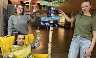 Nach dem Umbruch in der Lemgoer Gruppe von "Fridays for Future" treiben (von links) Ida Muhle, Ole Wegen und Charlotte Becker die Sache wieder voran. - Till Brand