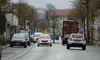 Die Mittelstraße war lange das Nadelöhr von Barntrup. Die neue Umgehung sorgt für Entspannung. - Axel Bürger