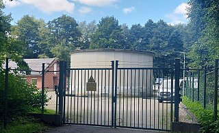 Die Kläranlage in Rischenau kommt auch ohne Schönungsteiche aus. - Michaela Weiße Die Kläranlage in Rischenau kommt auch ohne Schönungsteiche aus. - Michaela Weiße