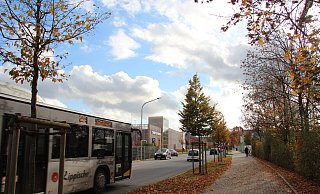 Am Campus wird fleißig gebaut. Zu viele Fahrzeuge fahren nach Ansicht der Bürgerinitiative auf Bunsen- und umliegenden Straßen. - Archivfoto: Nadine Uphoff Am Campus wird fleißig gebaut. Zu viele Fahrzeuge fahren nach Ansicht der Bürgerinitiative auf Bunsen- und umliegenden Straßen. - Archivfoto: Nadine Uphoff