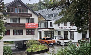 Im Heinrich-Hansen-Haus wird gearbeitet, in der ersten Novemberwoche sollen bis 128 Geflüchtete untergebracht werden. Bis Jahresende strebt die Bezirksregierung die Maximalbelegung von 300 an. - Astrid Sewing