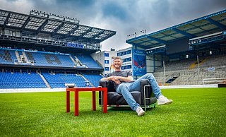 Das Westfalenpokalfinale gegen den SC Verl ist für Arminia-Legende Fabian Klos das letzte Pflichtspiel in seinem Wohnzimmer, der Bielefelder Alm. - Sarah Jonek Fotografie