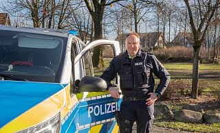 Polizeihauptkommissar Matthias Potthast. - Polizei Lippe / Sonja Thelaner