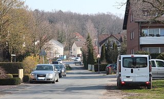 Mehr als 200 Meter lang ist die Waldenburger Straße, die ausgebaut werden soll. - Cordula Gröne Mehr als 200 Meter lang ist die Waldenburger Straße, die ausgebaut werden soll. - Cordula Gröne