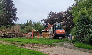 Der Spielplatz am Flachsrottenweg wird voraussichtlich kommende Woche wieder frei gegeben. - Katrin Kantelberg