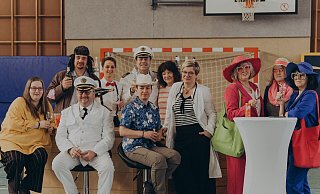 Die Teimeristen haben viel Spa&szlig; bei den Proben und freuen sich auf die Premiere. - Laura Stock