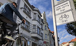 Fahrradfahrer melden sich in Bad Salzuflen zu Wort. - Thomas Reineke