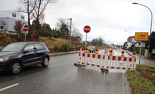 In Richtung Innenstadt geht auf der B 239 aus Bad Salzuflen kommend seit mehr als einer Woche nichts mehr. - Kirsten Fuhrmann In Richtung Innenstadt geht auf der B 239 aus Bad Salzuflen kommend seit mehr als einer Woche nichts mehr. - Kirsten Fuhrmann