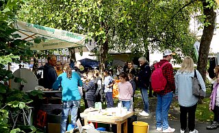 Viele Besucher frequentierten den Nachhaltigkeitsmarkt - Rudi Rudolph