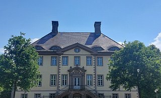 Das Obergeschoss im Schloss Schieder wird derzeit für den Fachbereich Stadtentwicklung, der in die Räume einziehen wird, umgebaut. - Michaela Weiße