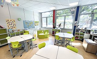 So ähnlich wie in der Grundschule Welldorf/Jülich mit OGS könnte es bald auch in Kalletal aussehen. - EinrichtWerk So ähnlich wie in der Grundschule Welldorf/Jülich mit OGS könnte es bald auch in Kalletal aussehen. - EinrichtWerk
