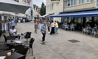 Blick in die Lange Straße in Bad Salzuflen. - Thomas Reineke(LZ)