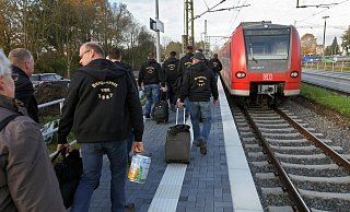 Die S5 - hier am Bahnsteig in Schieder - fährt am Abend des 20. Oktober und 27. November nur bis bzw. ab Altenbeken. - Archivfoto: Bernhard Preuß