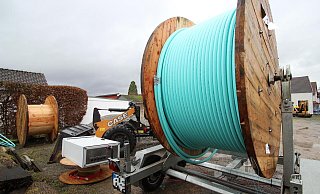 Die Arbeiten der Sewikom für den Breitbandausbau in Nordlippe laufen. Eigentlich sollten sie bereits dieses Jahr abgeschlossen sein. - Archivfoto: Jens Rademacher