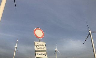 Südwestlich von Lieme legte die Bundeswehr ihr Veto ein. Es blieb bei den vier Anlagen im Grenzgebiet. - Archivbild: Till Brand