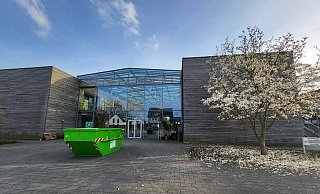 Die Grundschule Knetterheide kurz nach dem Brandanschlag im März. - Freya Köhring
