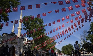 Am 14. Mai wird in der Türkei sowohl ein neues Parlament als auch ein neuer Präsident gewählt. - (c) AP
