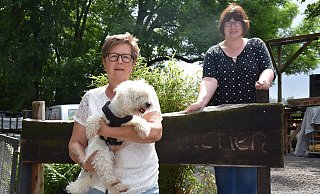 Annette Kortekamp (l.) und Kerstin Sanker blicken mit Sorge auf die kommenden Monate. - Sara Mattana Annette Kortekamp (l.) und Kerstin Sanker blicken mit Sorge auf die kommenden Monate. - Sara Mattana