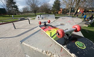 Die Skate-Anlage am Schulzentrum Mitte wird deutlich erweitert. - Sven Koch Die Skate-Anlage am Schulzentrum Mitte wird deutlich erweitert. - Sven Koch