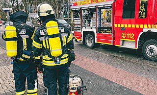 Die Feuerwehr ist in die Hornsche Stra&szlig;e gerufen worden. - Marco Schweiger/Feuerwehr Detmold