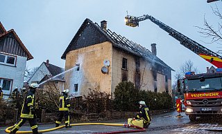 Das Haus in Brakelsiek war zum Zeitpunkt des Feuers unbewohnt. - FreitagTV