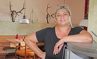 Gastronomin Lucija Thom möchte den "Jägerhof" in altbewährter Form weiterführen. - Sandra Castrup (LZ)