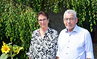 Marita und Ulrich Dünkelmann feiern Goldene Hochzeit. - Nicole Ellerbrake Marita und Ulrich Dünkelmann feiern Goldene Hochzeit. - Nicole Ellerbrake