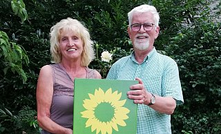 Dr. Birgit Meyer-Ehlert und Walter Neuling bilden den Fraktionsvorsitz der Detmolder Grünen. - Bündnis 90/Die Grünen Dr. Birgit Meyer-Ehlert und Walter Neuling bilden den Fraktionsvorsitz der Detmolder Grünen. - Bündnis 90/Die Grünen
