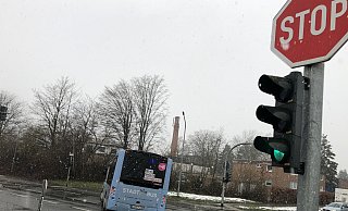 An der Ampelkreuzung Luherheide treiben Randalierer seit einigen Wochen immer wieder ihr Unwesen. Dabei nehmen sie die Ampeln aufs Korn. - Till Brand An der Ampelkreuzung Luherheide treiben Randalierer seit einigen Wochen immer wieder ihr Unwesen. Dabei nehmen sie die Ampeln aufs Korn. - Till Brand