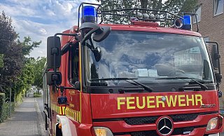 Am fr&uuml;hen Dienstagabend wurde die Feuerwehr in die Detmolder Gretchenstra&szlig;e gerufen. - C. Rieks