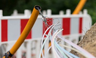 Glasfaseradern bringen schnelles Internet meist bis in graue Kästen am Straßenrand. Der Kreis erklärt die Baumaßnahmen dafür, die der Bund mitfinaziert hatte, für beendet. - Verwendung weltweit