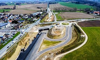 Das östliche Ende der Baustelle wird in den kommenden Monaten der Hauptschauplatz der Arbeiten. So wird die Tunnelstraße (rechts) zur Sackgasse. Foto: Eike J. Horstmann - Eike J. Horstmann Das östliche Ende der Baustelle wird in den kommenden Monaten der Hauptschauplatz der Arbeiten. So wird die Tunnelstraße (rechts) zur Sackgasse. Foto: Eike J. Horstmann - Eike J. Horstmann