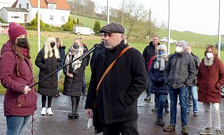 Der Sprecher der Funkturmalarm-Initiative, Thomas Kaiser, hat eine Menge Fragen. - Rudi Rudolph Der Sprecher der Funkturmalarm-Initiative, Thomas Kaiser, hat eine Menge Fragen. - Rudi Rudolph