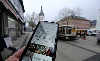 Detmold auf Instagram – das gab es lange nicht. Auf verschiedenen Accounts erreicht die Stadt nun aber Zielgruppen, die sie vorher nicht erreicht hat, und tut auch noch etwas für ihre Außendarstellung und das Image. - Sven Koch(LZ)