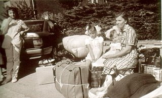 Angekommen: Eine Impression aus dem Übergangslager in Unna-Maasen. - Landesaufnahmestelle Unna-Massen