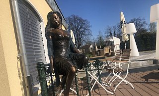 „Agnes" ist auf dem Schrottplatz gelandet. Doch es gibt eine Kopie, die jetzt am angestammten Platz sitzt. - Silke Buhrmester „Agnes" ist auf dem Schrottplatz gelandet. Doch es gibt eine Kopie, die jetzt am angestammten Platz sitzt. - Silke Buhrmester