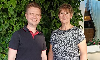 Die neuen Vorsitzenden: Witali Eichhorn, Edeltraud Nülle. - DGB Lippe Die neuen Vorsitzenden: Witali Eichhorn, Edeltraud Nülle. - DGB Lippe