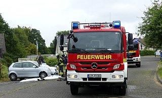 Einsatz im R&ouml;tkersiek. - Feuerwehr Detmold