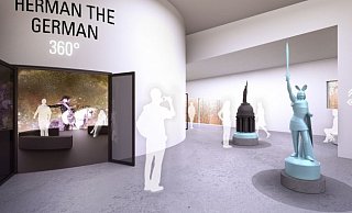 So könnte die Ausstellung aussehen. - Grafik: Landesverband